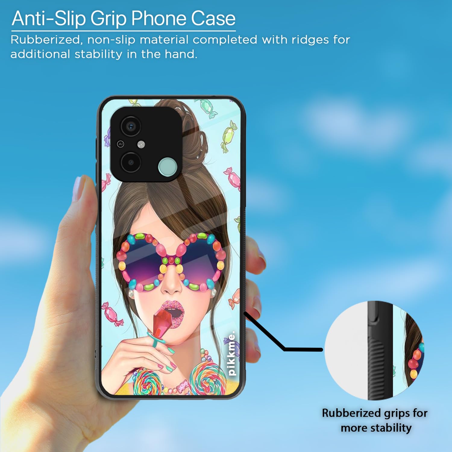 Redmi 12C/Poco C55 Hybrid back cover by Pikkme – photo 5