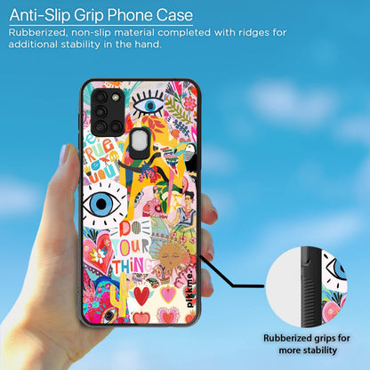 Samsung A21s Flower back cover by Pikkme – photo 5