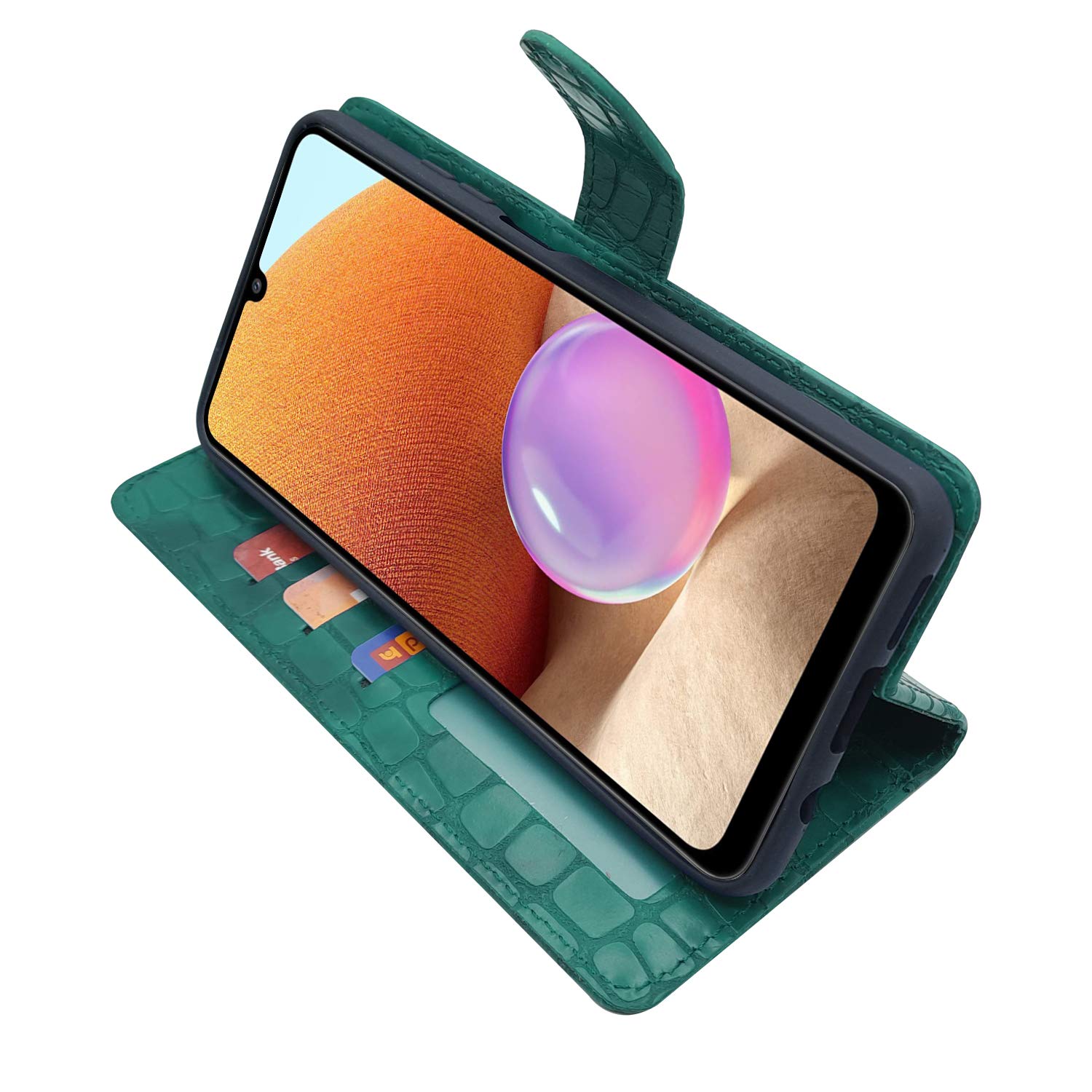 Green Wallet mobile flip cover for Samsung A52 – Pikkme – photo 4