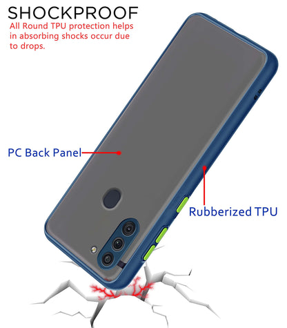 Blue mobile cover for Samsung M11 – Pikkme – photo 4