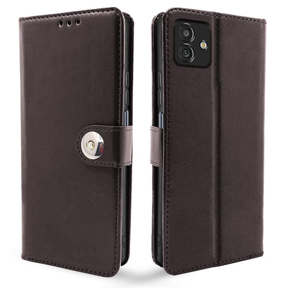 Pikkme coffee Button flip case for Samsung M13 5G