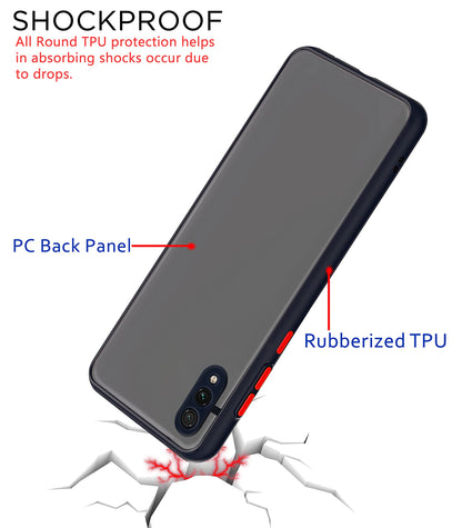 Samsung M02 mobile cover in black by Pikkme – photo 4