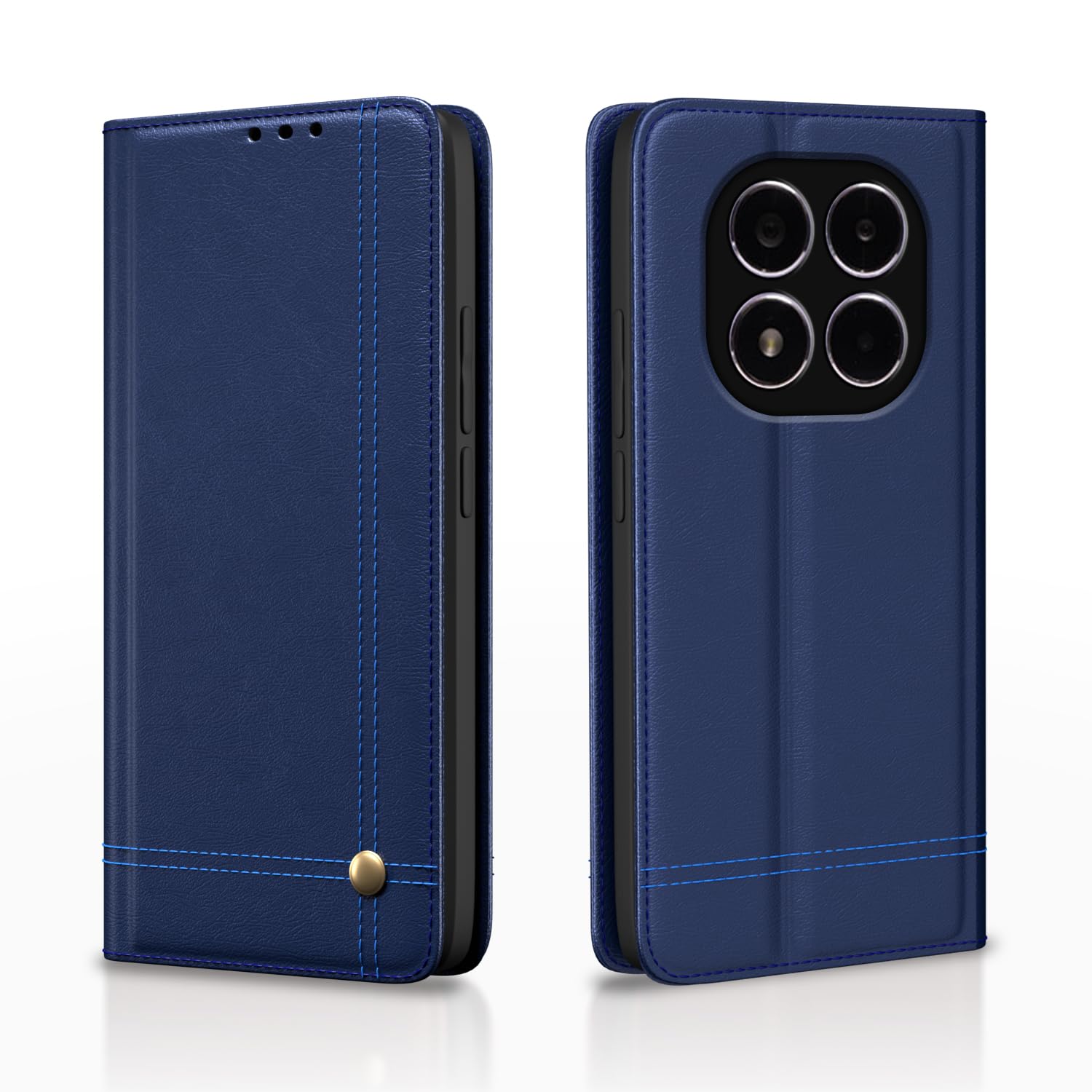 Redmi Note 14 Pro/Note 14 Pro Plus 5G flip case in blue by Pikkme
