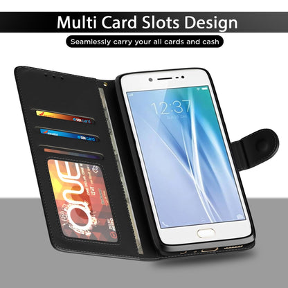 Pikkme Vivo V5/V5S/Y66/Y67 black flip cover – photo 5