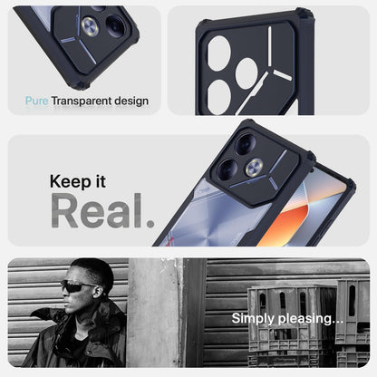 Blue back cover for Tecno Pova 6 – Pikkme – photo 4