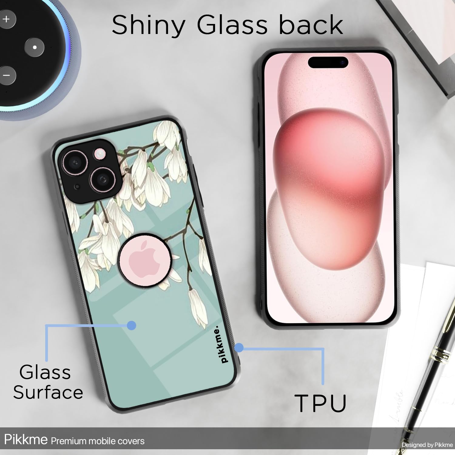 Flower Back cover for iPhone 15 Plus – Pikkme – photo 3