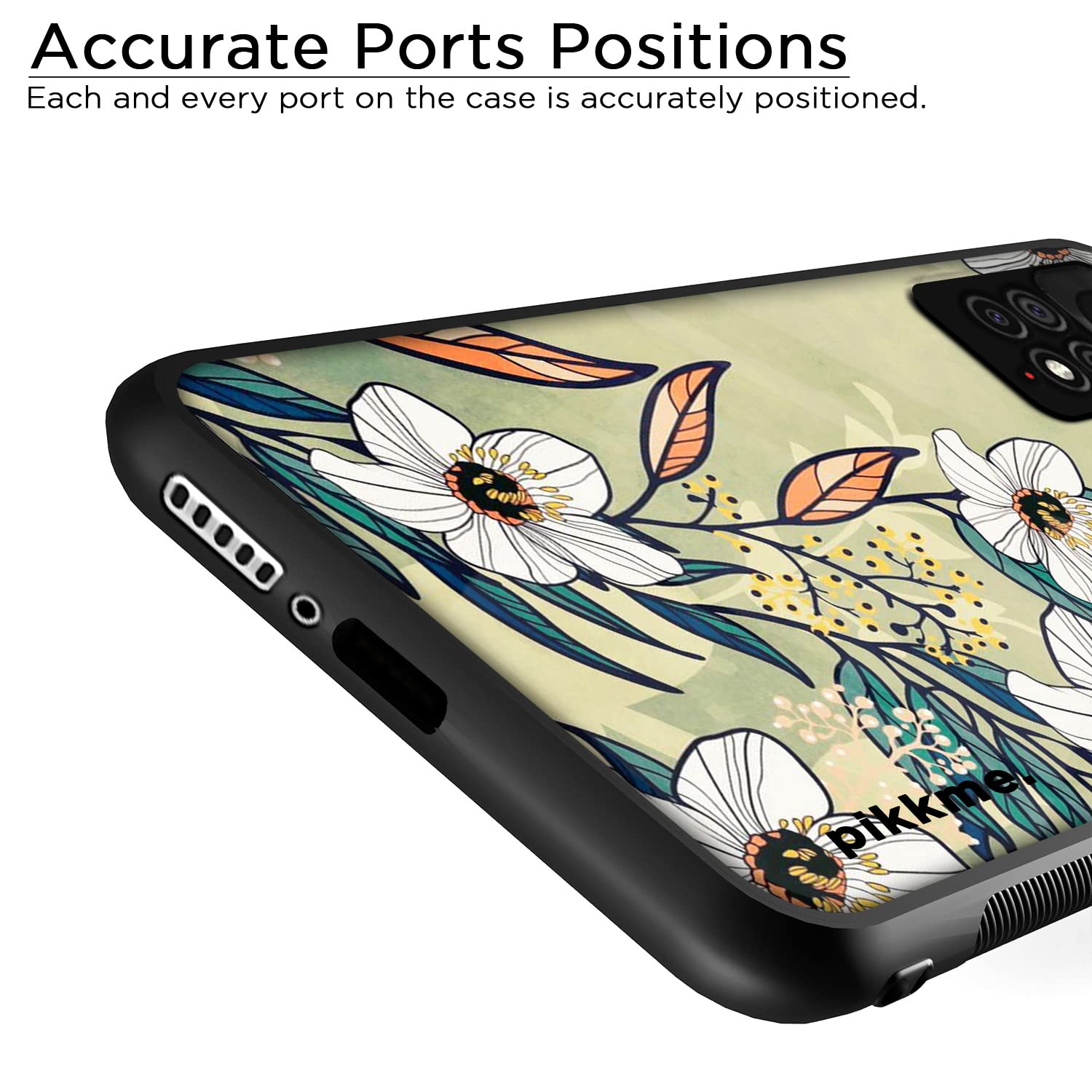 Pikkme Flower mobile back cover for Redmi Note 11 Pro/Note 11 Pro Plus 5G – photo 6