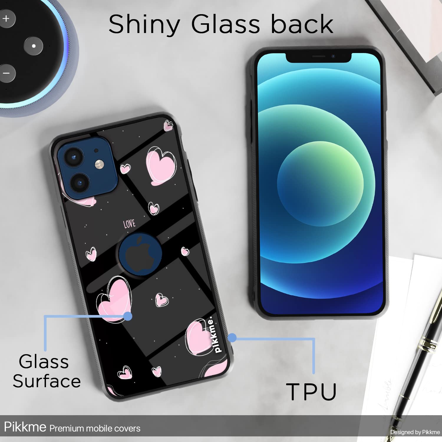 iPhone 12 Mini Hybrid phone cover by Pikkme – photo 3