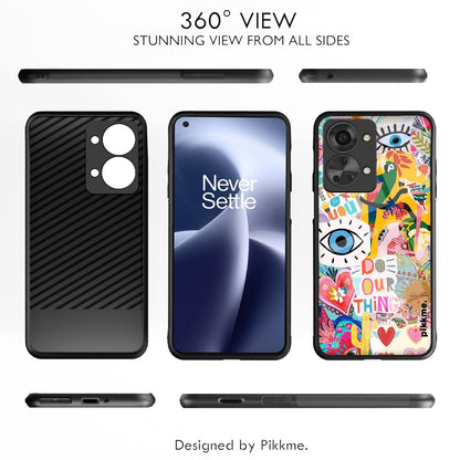 Pikkme OnePlus Nord 2T 5G Flower mobile back cover – photo 2