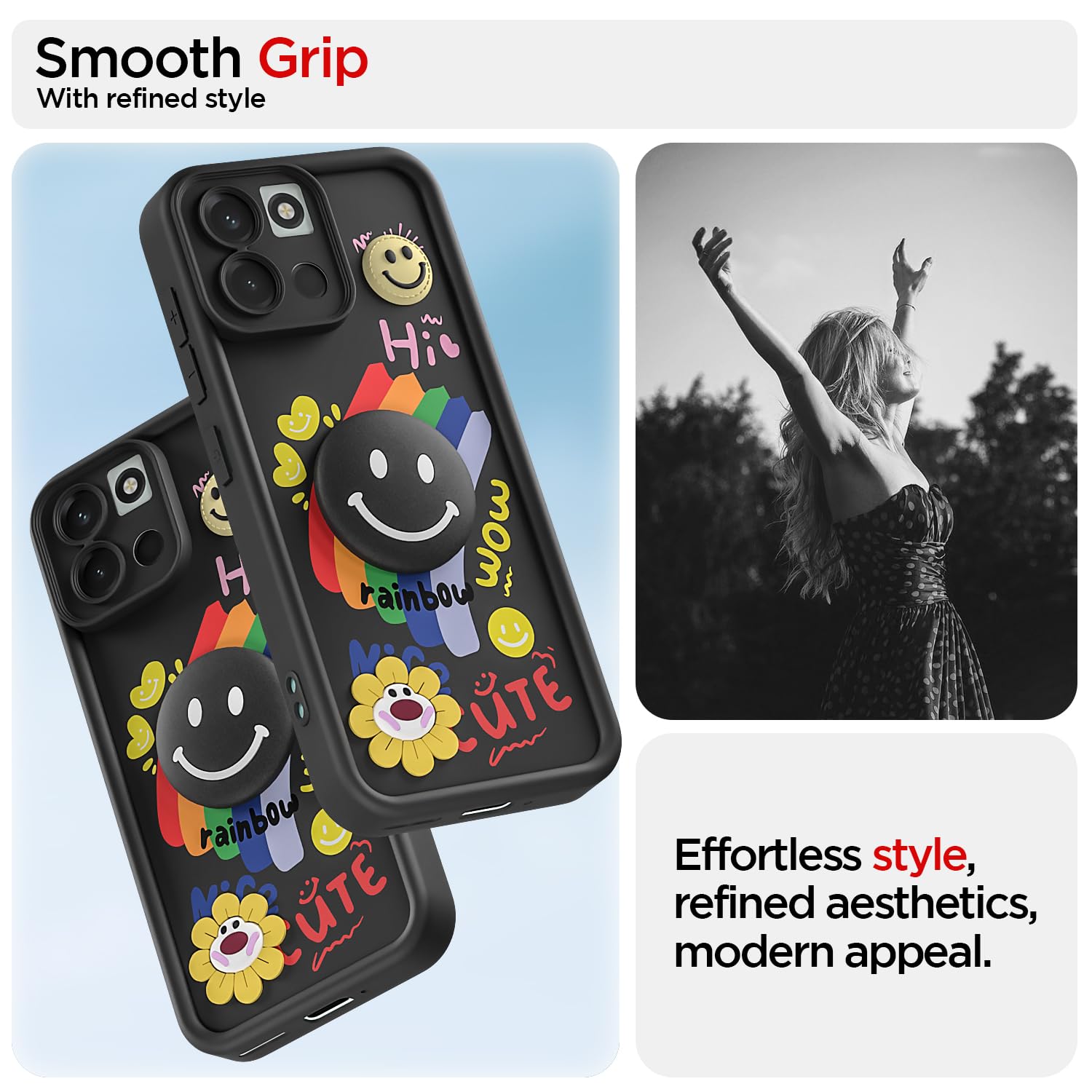OnePlus Nord 6 5G mobile cover in black by Pikkme – photo 2