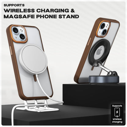 Pikkme brown mag-safe mobile cover for iPhone 15 – photo 5