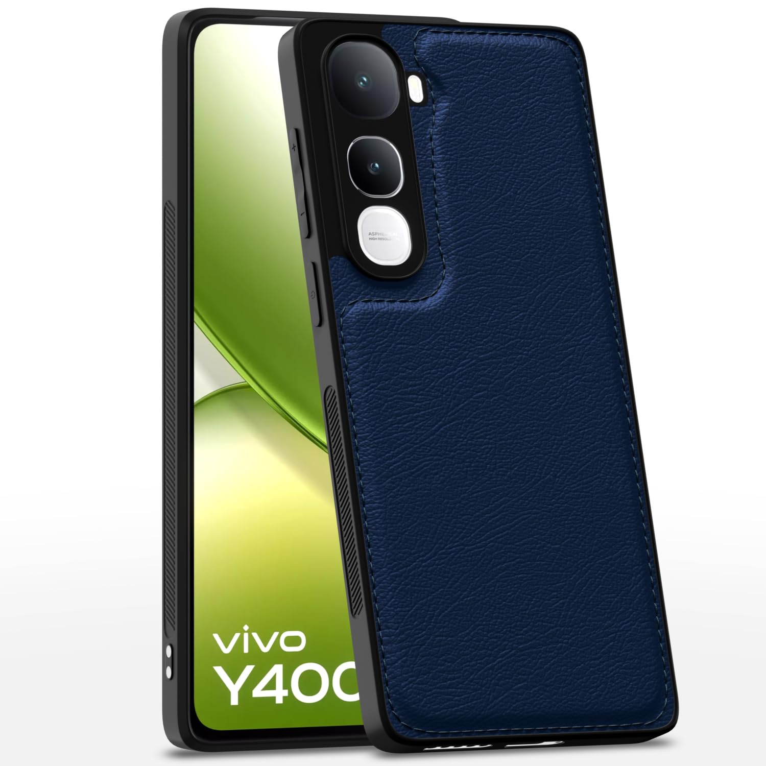 Pikkme blue mobile cover for Vivo Y400 5G