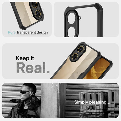 Poco C71/Redmi A5 Ultra Hybrid back cover in black by Pikkme – photo 4