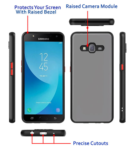 Black phone cover for Samsung J7 2015/J7 – Pikkme – photo 3