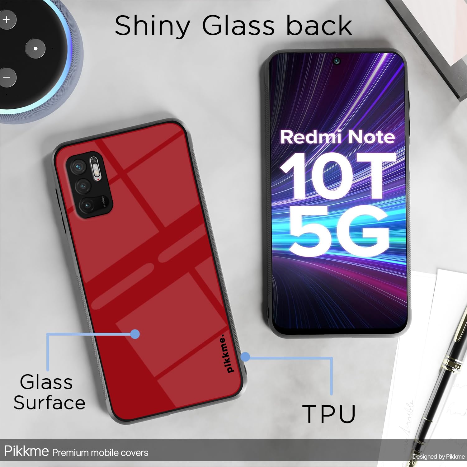 Pikkme Redmi Note 10T/Poco M3 Pro 5G Hybrid phone cover – photo 3