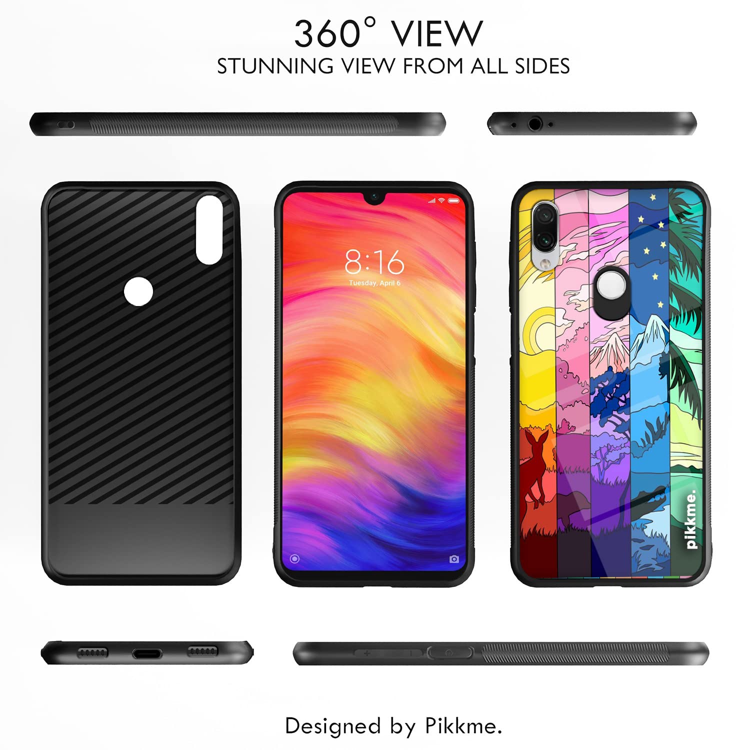 Redmi Note 7/Note 7 Pro/Note 7s Hybrid back cover by Pikkme – photo 2