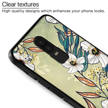 Pikkme Flower mobile back cover for OnePlus 6 – photo 4