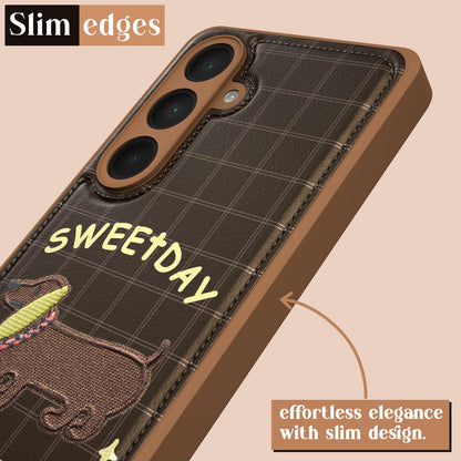 Pikkme  Samsung Galaxy A16 5G Cute Girlish Dog Series Back Cover (Design1)