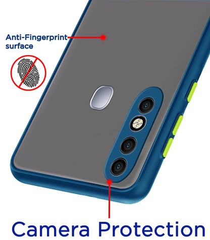 Pikkme Infinix Hot 8 Hybrid blue mobile cover – photo 2