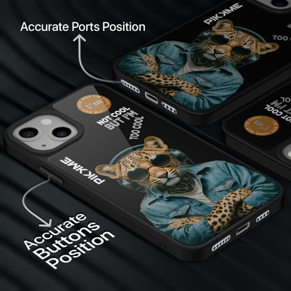 Pikkme iPhone 15 Plus Leopard Swag mobile back cover – photo 5