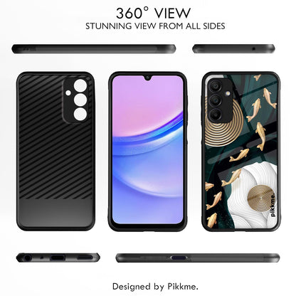 Samsung A15 5G Flower mobile back cover by Pikkme – photo 2