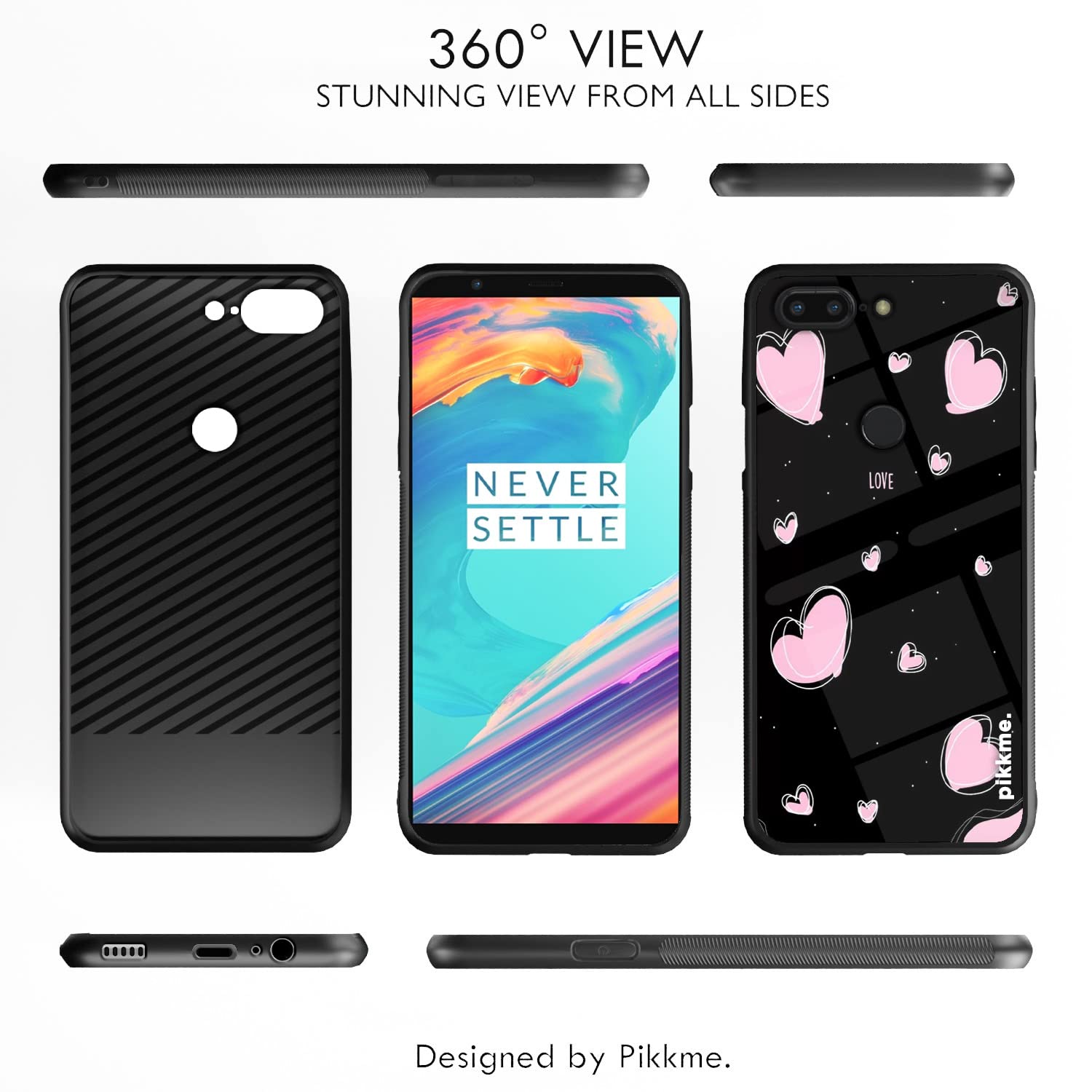 Pikkme Hybrid back cover for OnePlus 5T – photo 2