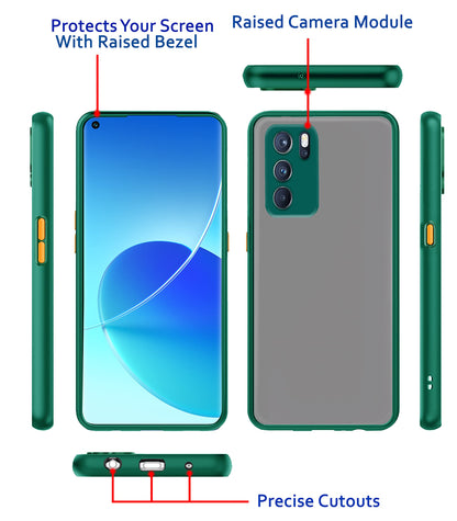 Pikkme green Hybrid back cover for Oppo Reno 6 Pro 5G – photo 3