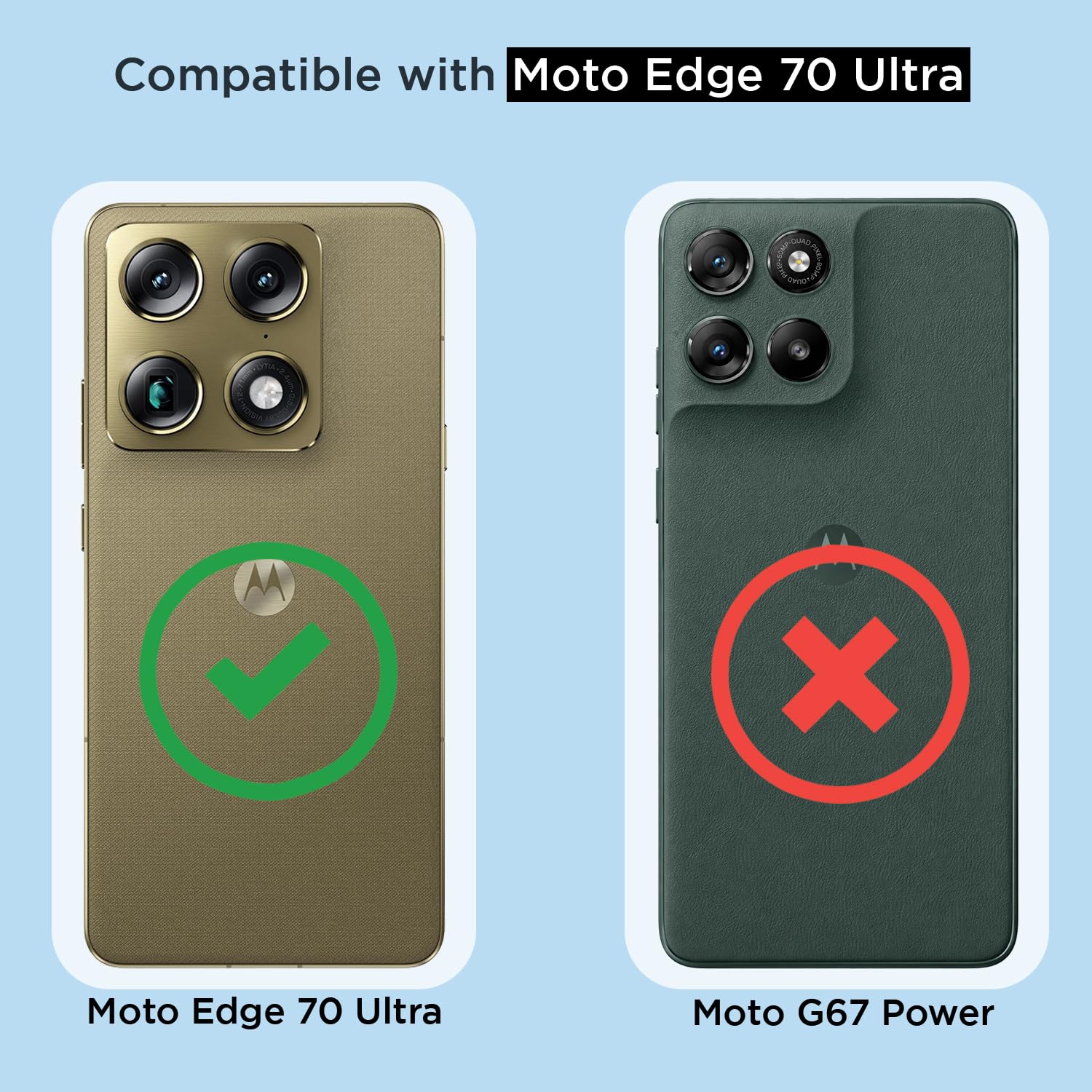 Moto Edge 70 Ultra 5G mobile back cover in transparent by Pikkme – photo 4