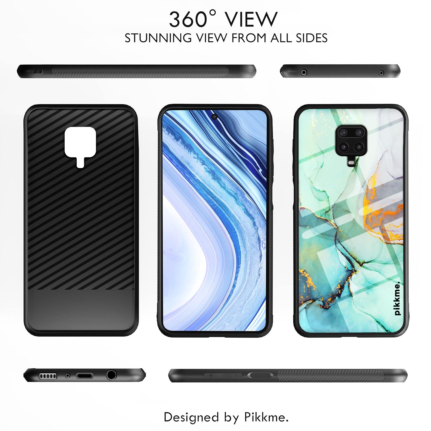 Hybrid Mobile back cover for Redmi Note 9 Pro/Note 9 Pro Max/Poco M2 Pro/Note 10 Lite – Pikkme – photo 2