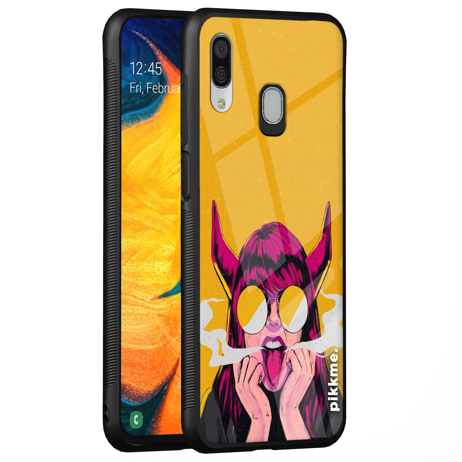 Pikkme Samsung A20/A30/M10s mobile back cover