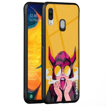 Pikkme Samsung A20/A30/M10s mobile back cover