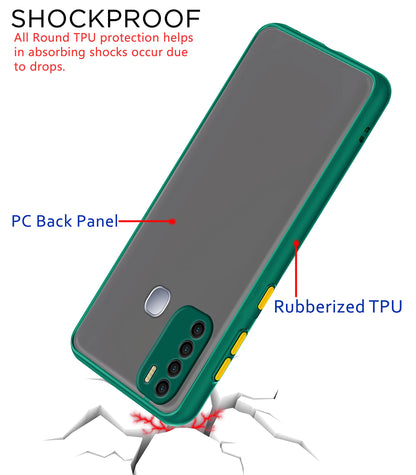 Pikkme Infinix Hot 9/Hot 9 Pro Hybrid green mobile cover – photo 4