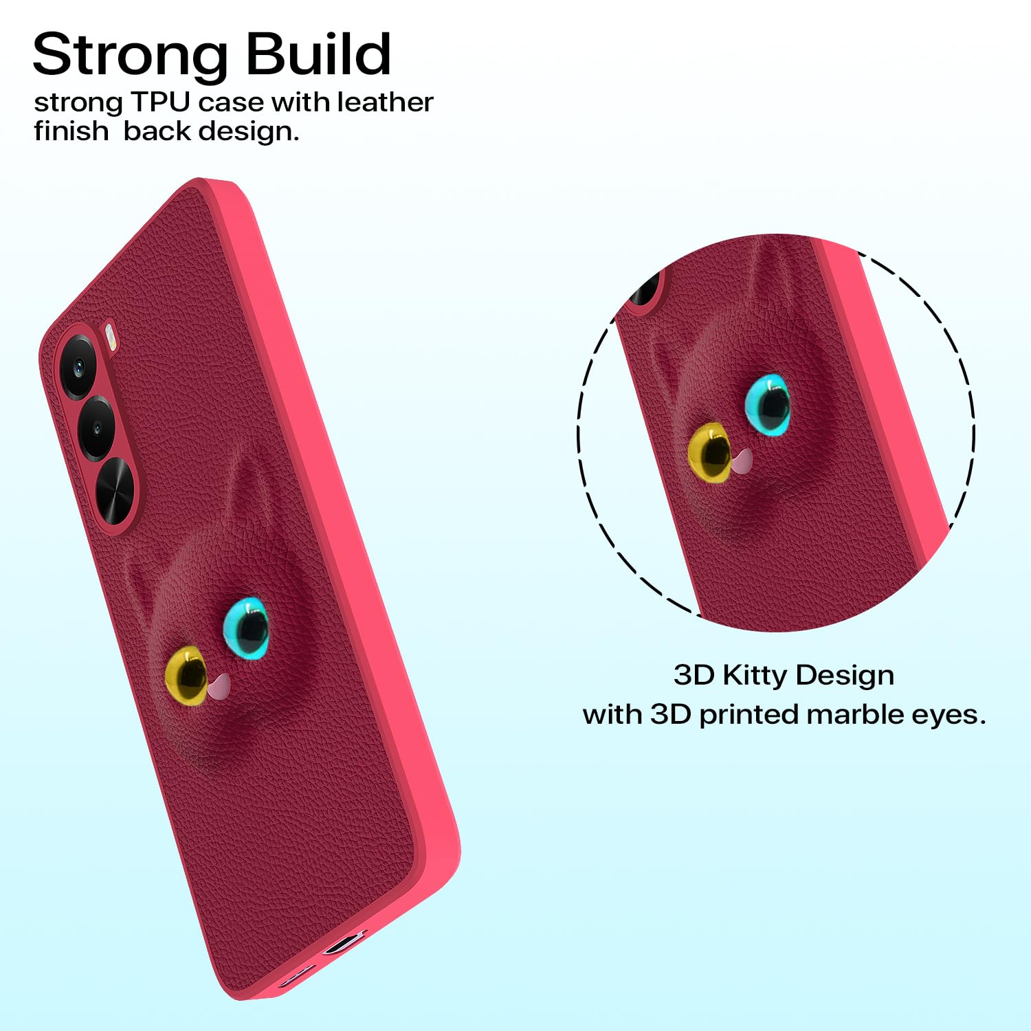 Pink Kitty mobile back cover for Realme P4x 5G – Pikkme – photo 2