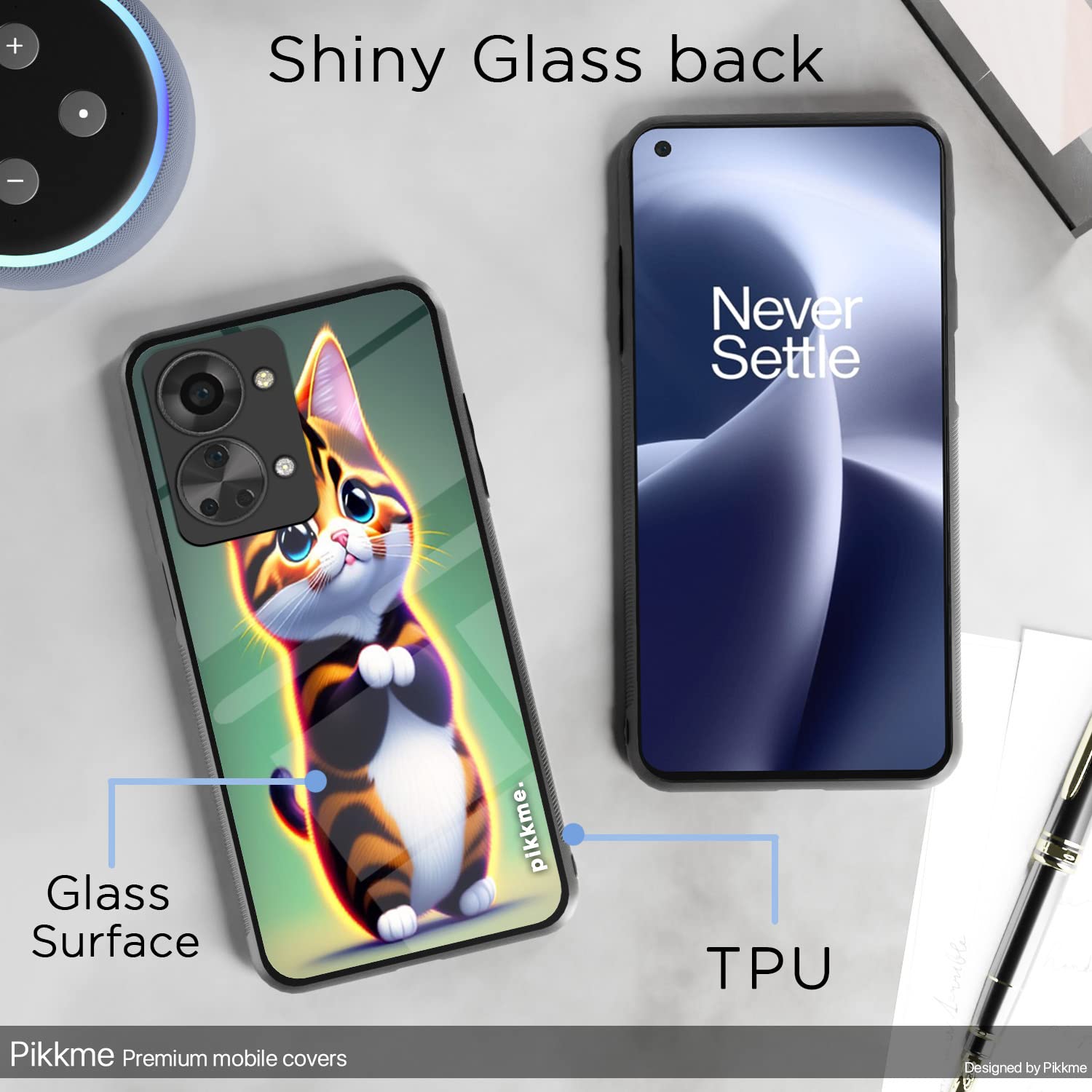 OnePlus Nord 2T 5G Cat phone cover by Pikkme – photo 3