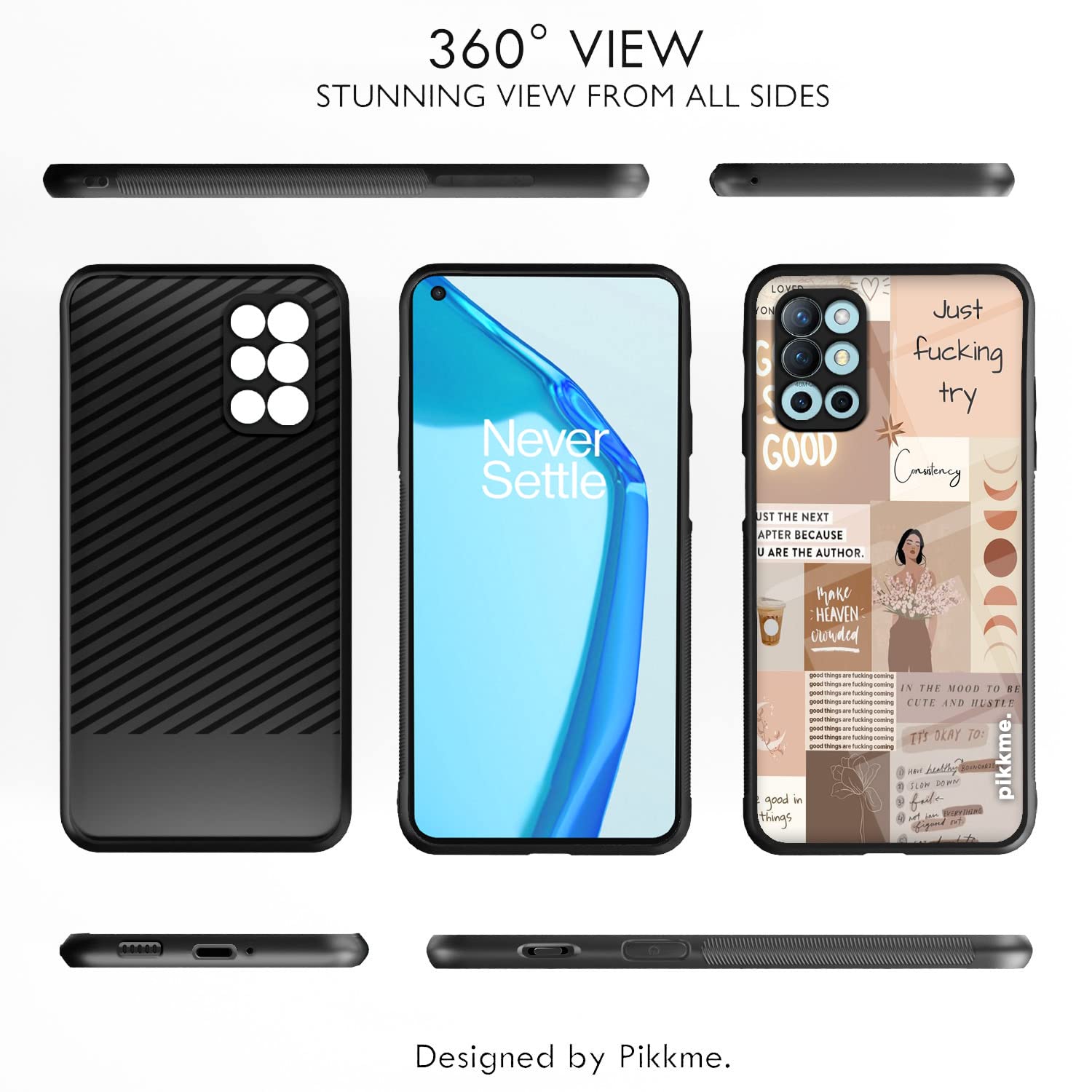 OnePlus 8T Hybrid back cover by Pikkme – photo 2