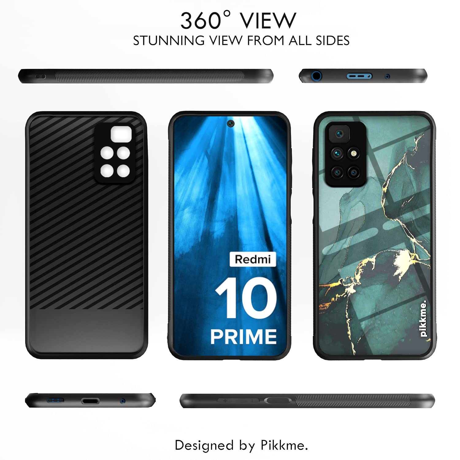 Hybrid Mobile back cover for Redmi 10 Prime – Pikkme – photo 2
