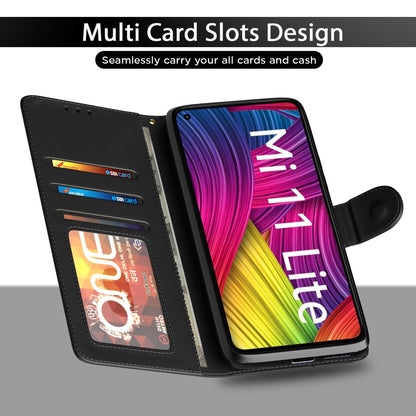 Pikkme Mi 11 Lite black wallet flip cover – photo 5