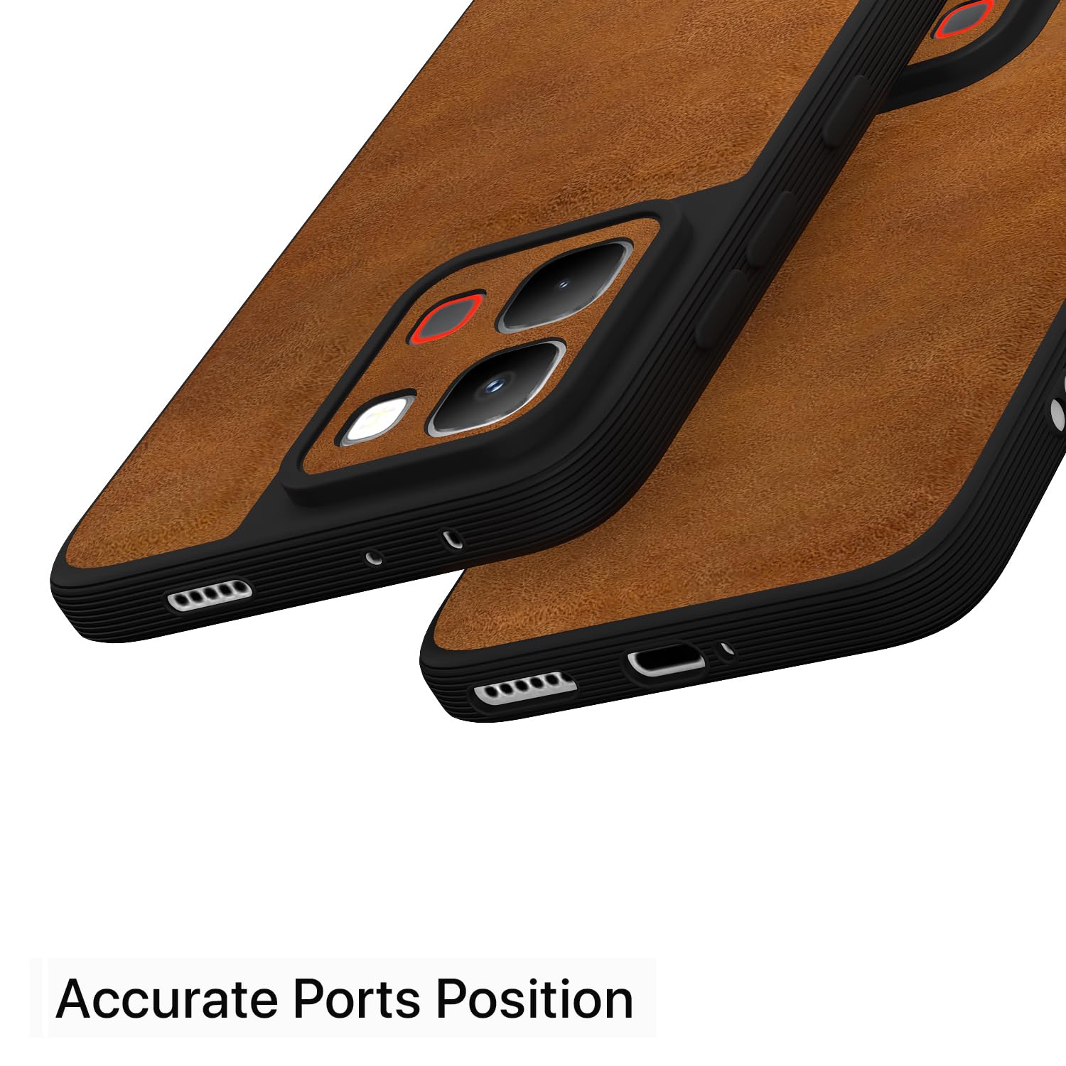 Brown back cover for Infinix Note Edge 5G – Pikkme – photo 4