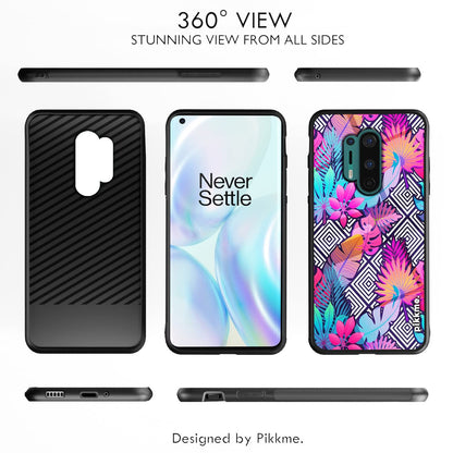 Pikkme OnePlus 8 Pro Flower mobile back cover – photo 2