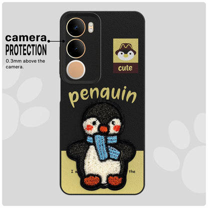 Pikkme black Plush Patch back cover for Vivo Y19s/Y29 5G – photo 6