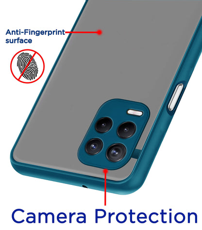 Pikkme Realme 8/8s/Narzo 30 5G Hybrid blue back cover – photo 2