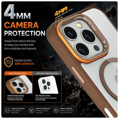 Pikkme brown mag-safe back cover for iPhone 16 Pro Max – photo 4