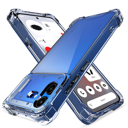 Pikkme transparent PC-TPU mobile back cover for Nothing Phone 4b 5G