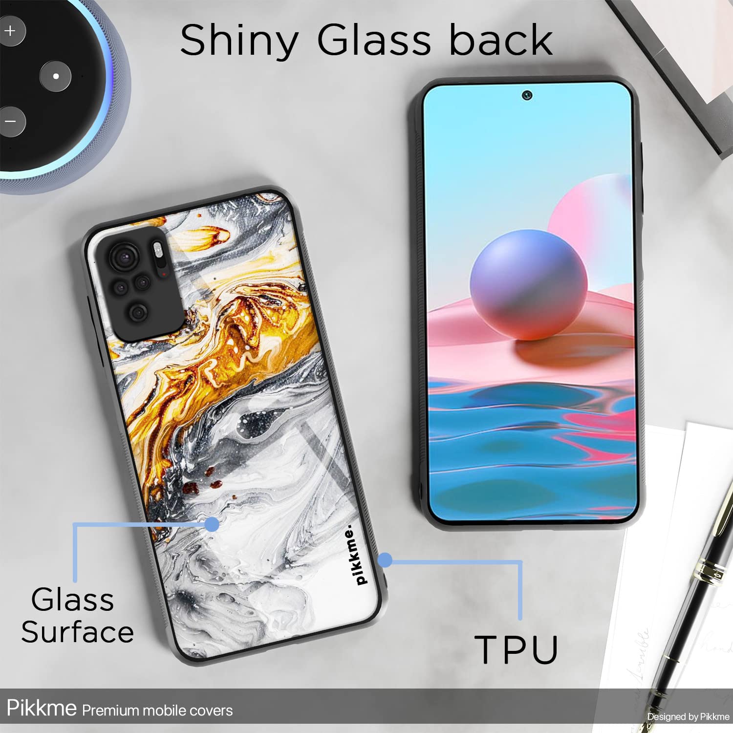 Pikkme Hybrid mobile back cover for Redmi Note 10/Note 10s – photo 3