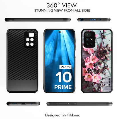 Redmi 10 Prime Flower phone cover by Pikkme – photo 2