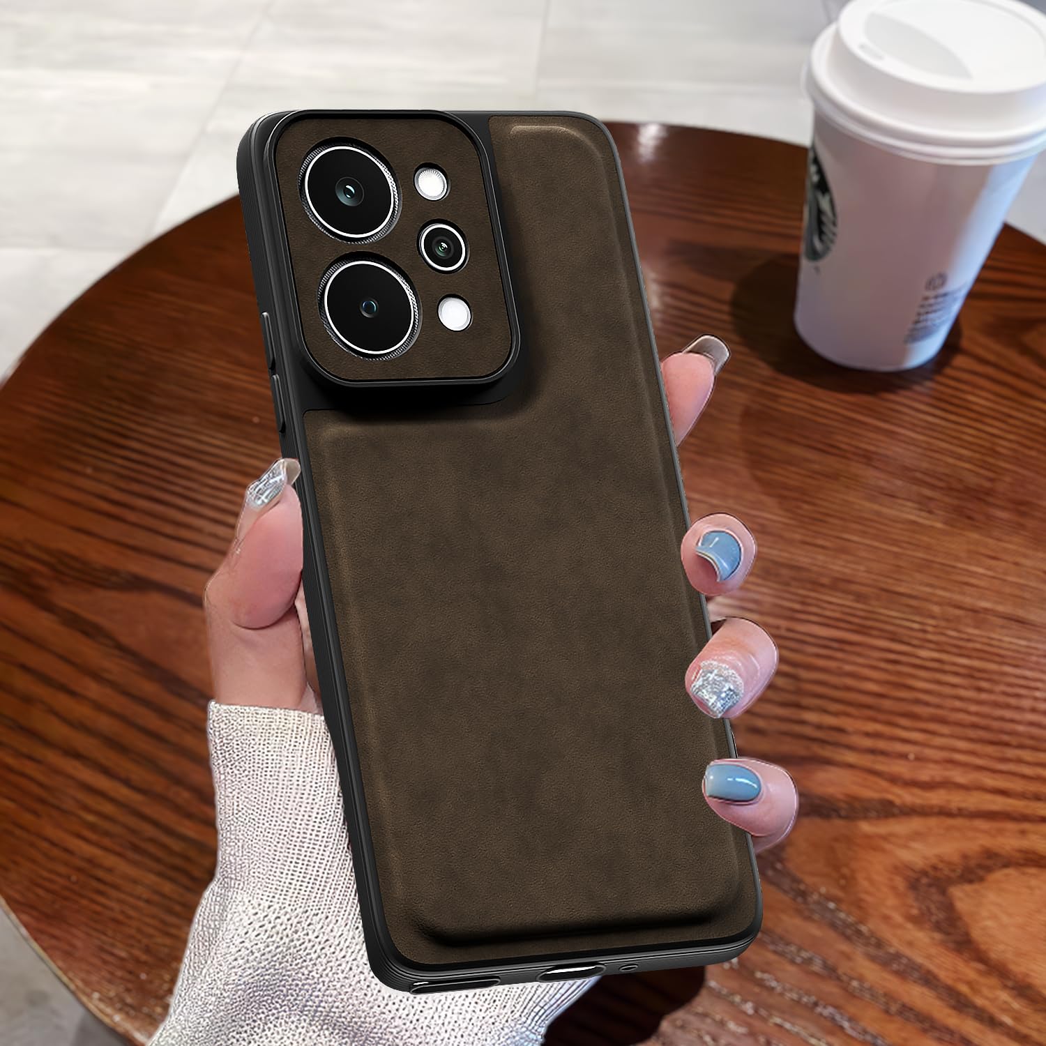 Pikkme Realme P4 Power 5G coffee mobile cover – photo 7