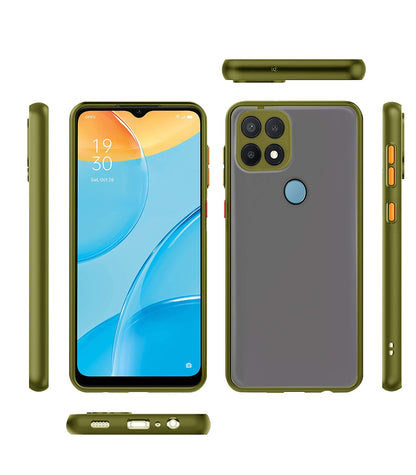 Pikkme green Matte mobile cover for Oppo A15/A15s – photo 2