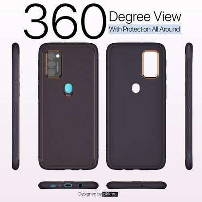 Pikkme purple Chrome mobile back cover for Samsung M30s/M21/M21 2021 – photo 3