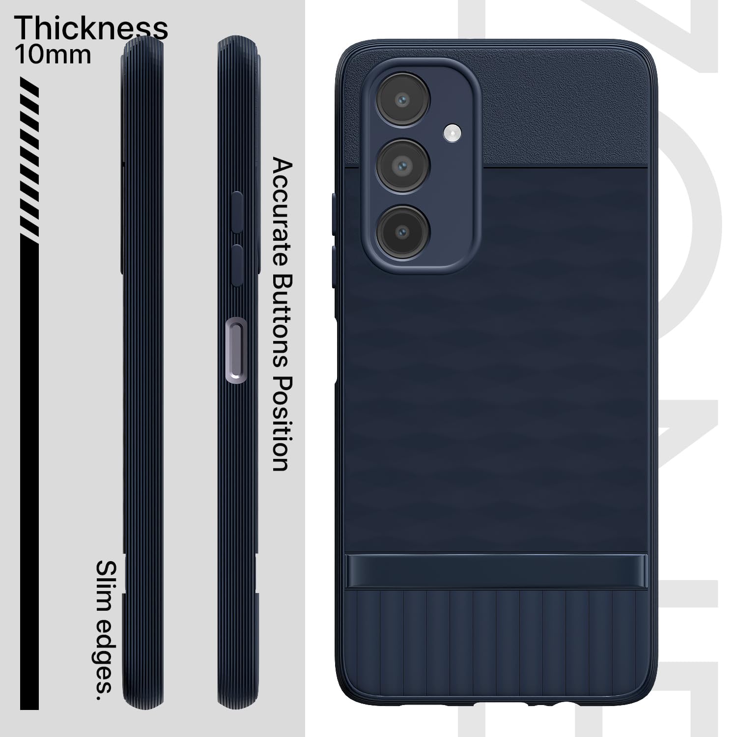 Pikkme Samsung Galaxy A14 5G Gencase Back Cover (Blue)
