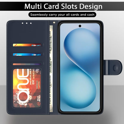 Pikkme Vivo V60/T4 Pro 5G blue wallet flip cover – photo 5